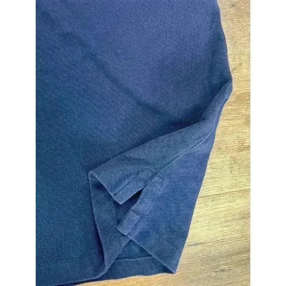 Polo Ralph Lauren Big Pony #3 Custom Slim Fit Polo Blue Rugby Short Sleeve XL - Picture 5 of 13